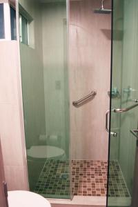 Koupelna v ubytování Hotel Ht Ole