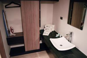 Koupelna v ubytování Hotel Ht Ole