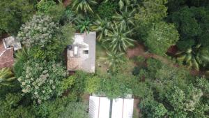 an overhead view of a house in the midst of trees at City- in Safari Resort in Udawalawe