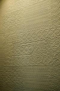 a close up of the texture of a ceiling at S'accabbadora Guest House in Alghero