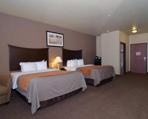 Postel nebo postele na pokoji v ubytování Comfort Inn I-20 Midland Stanton