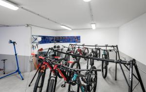 Jazda na bicykli v okolí ubytovania Sporthotel Exclusive