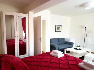 Ένα ή περισσότερα κρεβάτια σε δωμάτιο στο Hotel Union