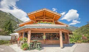 Nespecifikovaný výhled na hory nebo výhled na hory při pohledu z bed and breakfast