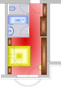 Půdorys ubytování Haus Bergkristall