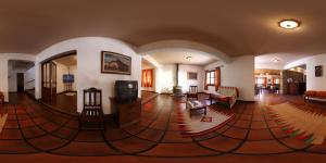 Χώρος καθιστικού στο Posta del Sol