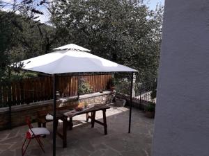 Balkón nebo terasa v ubytování B&b ldl Amatrice