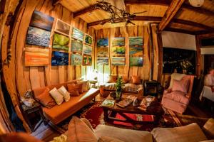 Istumisnurk majutusasutuses Lodge Colbún