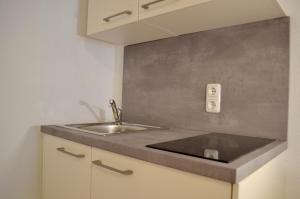Kuchyň nebo kuchyňský kout v ubytování Hana Aparthotel + 37 fotografií