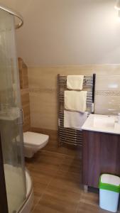 Kylpyhuone majoituspaikassa Sarna Karkonosze