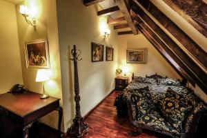 Voodi või voodid majutusasutuse Hotel Ebersbach toas