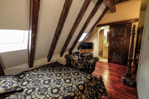 Voodi või voodid majutusasutuse Hotel Ebersbach toas