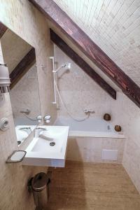 Vannituba majutusasutuses Hotel Ebersbach
