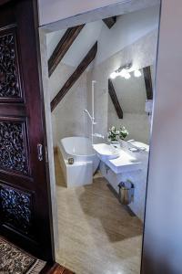 Vannituba majutusasutuses Hotel Ebersbach