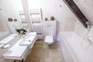 Vannituba majutusasutuses Hotel Ebersbach