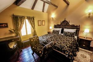 Voodi või voodid majutusasutuse Hotel Ebersbach toas