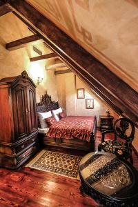Voodi või voodid majutusasutuse Hotel Ebersbach toas