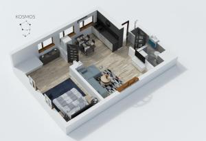 Posedenie v ubytovaní Kosmos 9 - Apartament Astro by Rentoom