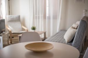 Posezení v ubytování Aelia Apartments