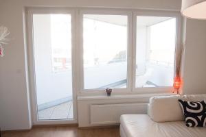 Posedenie v ubytovaní Prostorný 3 pokojový apartmán s dvěma terasami