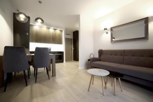 Posezení v ubytování Calamo Park, Apartamenty z klimatyzacją
