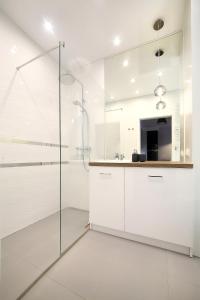 Koupelna v ubytování Calamo Park, Apartamenty z klimatyzacją