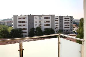 Balkón nebo terasa v ubytování Calamo Park, Apartamenty z klimatyzacją