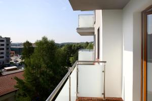 Balkón nebo terasa v ubytování Calamo Park, Apartamenty z klimatyzacją