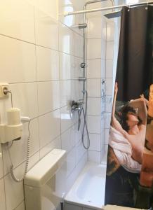 Ванна кімната в Downtown Apartment Berlin Friedrichshain