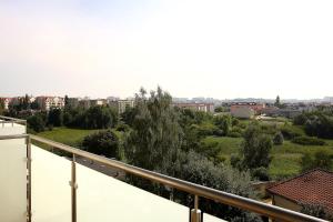 Balkón nebo terasa v ubytování Calamo Park, Apartamenty z klimatyzacją