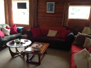 Prostor za sedenje u objektu The Lazy Cow Accommodation