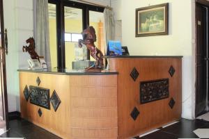 The lobby or reception area at Hotel Ronggolawe