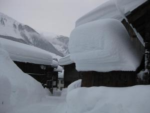 Chalet Edi að vetri til