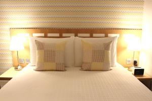 Uma cama ou camas num quarto em Shama Island North