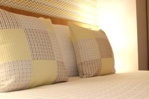 Uma cama ou camas num quarto em Shama Island North