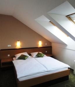 Voodi või voodid majutusasutuse Hotel Bela Krajina toas