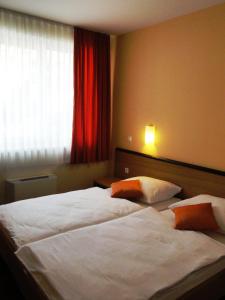 Postel nebo postele na pokoji v ubytování Hotel Bela Krajina