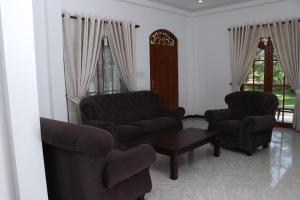 Istumisnurk majutusasutuses Villa Sureka