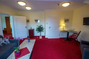 TV a/nebo společenská místnost v ubytování Hotel Hafen Hitzacker - Elbe