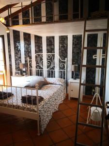 Postel nebo postele na pokoji v ubytování B&B Il Martin Pescatore
