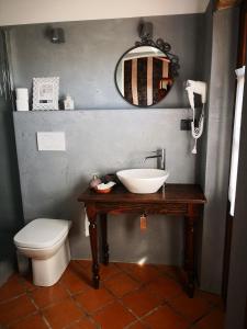 Koupelna v ubytování B&B Il Martin Pescatore
