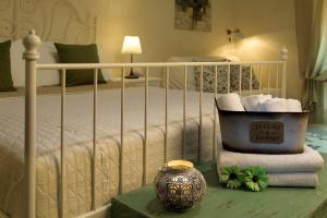 Posteľ alebo postele v izbe v ubytovaní Xenía B&B