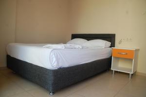 Postel nebo postele na pokoji v ubytování Hakan Apart Otel