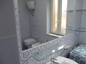 Kúpeľňa v ubytovaní Palinuro casa vacanze "Donna Antonia"