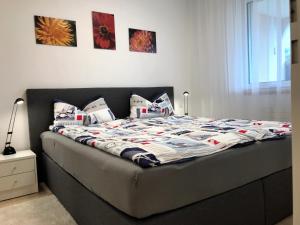 Кровать или кровати в номере Ascona Residenza Principessa