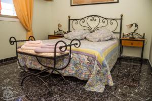 Łóżko lub łóżka w pokoju w obiekcie Comfortable flat in El Fraile