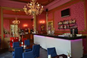 Lounge nebo bar v ubytování Hotel Albert II Oostende