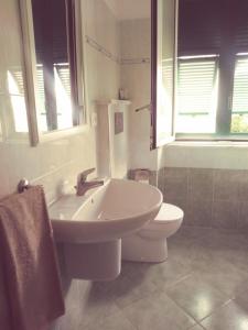 Koupelna v ubytování Casa Orchidea