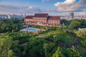 Vaade majutusasutusele The Grand Hotel Kaohsiung linnulennult