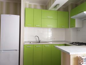 Kjøkken eller kjøkkenkrok på Geo Apartament